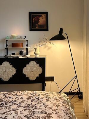 Living Room Standing Lamp Bedroom Bedside Denmark Tradition Tripod Floor (WH-VFL-41)