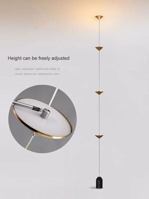 Bedroom Bedside Lighting Hotel Background TV Wall Desigh Minimalist Cone Floor Lamp (WH-MFL-177)