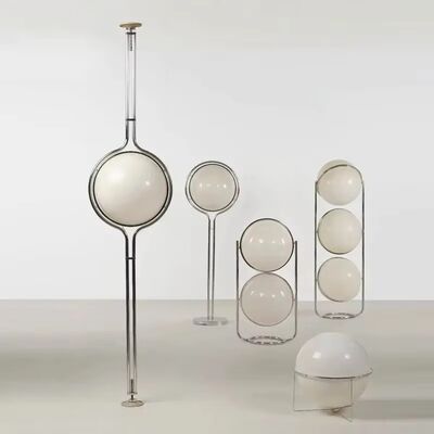 Art Deco Standing Light Bedside Living Room Hotel Acrylic Ball Lights Delord Floor Lamp(WH-MFL-194)
