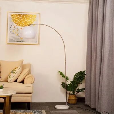 Home Decoration Lamp Study Sofa Coffee Table Reading Minimalist Fishing Floor Lamp(WH-MFL-209)