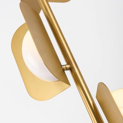 Living Room Sofa Corner Light Dining Room Bedroom Nordic Minimalist Leaf Floor Lamp(WH-MFL-214)