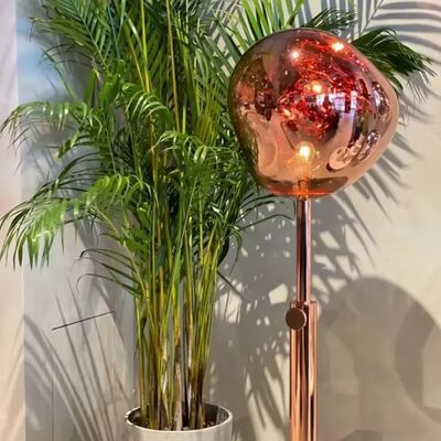 Bedroom Lighting Living Room Home Decor Melt Lava Stone Glass Floor Lamp(WH-MFL-224)