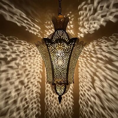 Moroccan Living Room Bedroom Colorful Glass Chandelier Turkish Mosaic Chandelier (WH-DC-85)