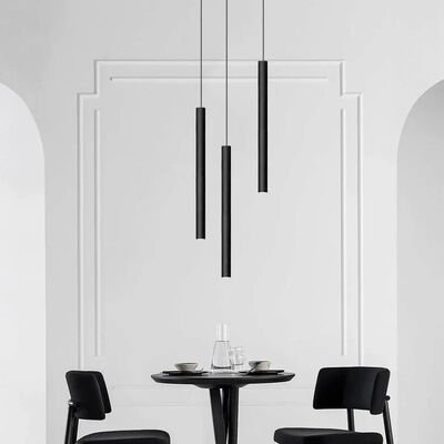 Long LED Pendant Lamp Spotlight Indoor Lighting Tubular Chandelier(WH-NC-127)