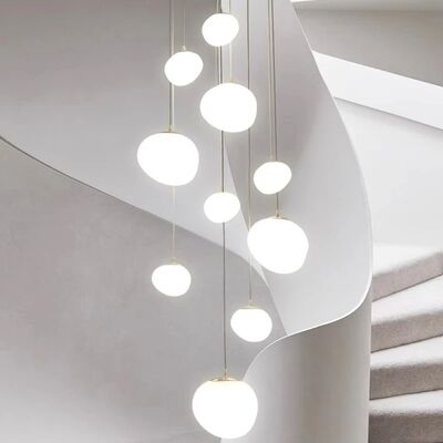 Modern Ceiling Chandeliers Creative Staircase Pendant Light(WH-NC-128)