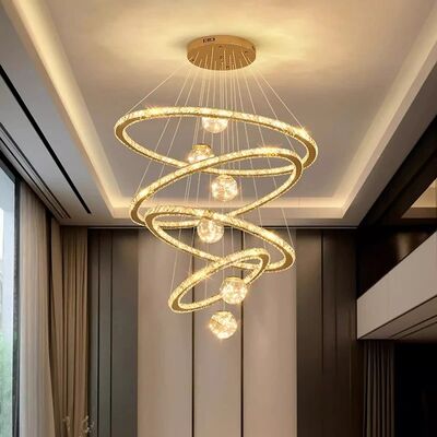 Nordic home decoration stair chandelier luxury Staircase Pendant Light(WH-NC-131)