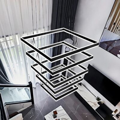 Staircase Square Pendant Lamp Modern Decoration Ceiling Lighting Fixture(WH-NC-162)