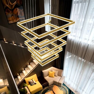 Staircase Square Pendant Lamp Modern Decoration Ceiling Lighting Fixture(WH-NC-162)