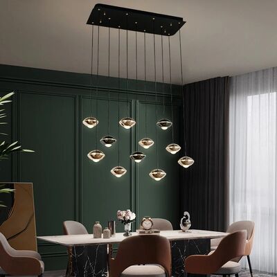 Dropshipping Villa LOFT Staircase Pendant Lights Long Cable Hanging Aluminum ball droplight (WH-NC-168)