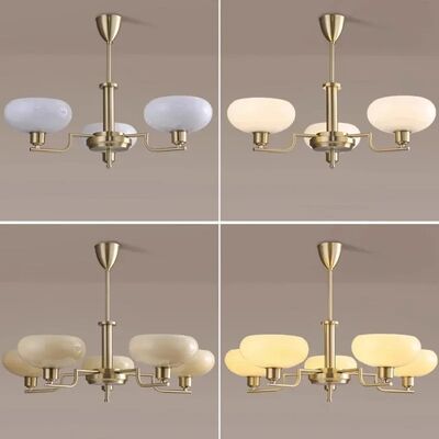 Bauhaus Medieval Modern French Bedroom Study Room Living Room Kitchen Chandelier Puja Chandeliers(WH-MI-474)