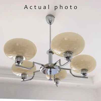 Bauhaus Medieval Modern French Bedroom Study Room Living Room Kitchen Chandelier Puja Chandeliers(WH-MI-474)