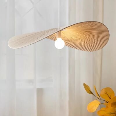 wabi sabi Pendant Lamp woven lampshades japanese hanging ceiling light Mediterrania Chandelier(WH-MI-493)