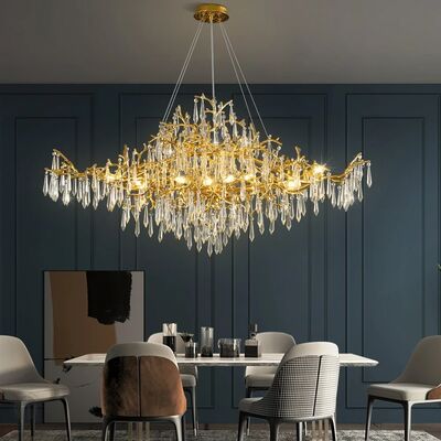 Dining Living Room Bedroom Chandeliers Branch Ceiling Crystal Chandelier Modern Luxury Crystal Chandelier (WH-CY-259)