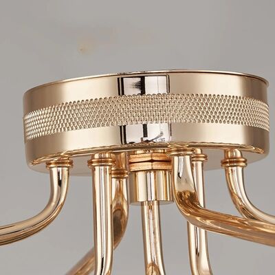 Led Light Bedroom Lamps Ceiling Modern Luxury Crystal Lamp Villa Living Room Pendant Light (WH-CY-270)