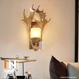 Loft Industrial Farmhouse Kitchen Dining room deer horn wall lamp (WH-VR-07）