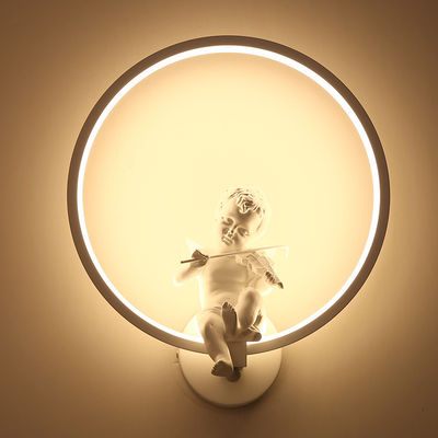 Round Angel Aluminum Decorative Interior Living Room Dining Room angel wall lamp (WH-VR-18）