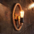 loft wall light Edison Bulb Aisle Stairs Bar Coffee Shop vintage hemp rope Wall lamp （WH-VR-12）