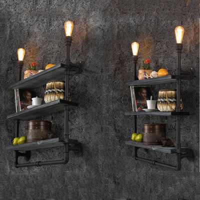 Rustic industrial wall lamp study store shop restaurant cafe light antique wall light （WH-VR-26)