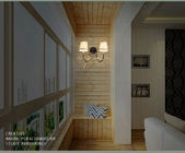 Retro loft wall lamp double heads bird light study office stair aisle living room bedroom Birds wall light9WH-VR-45)