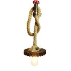 Loft Industry Rope wind wall lamp Edison light fixture e27 wall light （WH-VR-48）