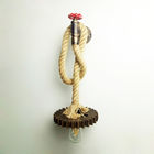 Loft Industry Rope wind wall lamp Edison light fixture e27 wall light （WH-VR-48）