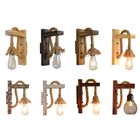 Vintage Wooden Wall Light for Restaurant Coffee Shop Decor rope wall lamp (WH-VR-51)