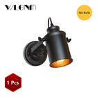 Vintage Wall Lamp Industrial light wall sconc,Plug with push button switch interior lamp (WH-VR-91)