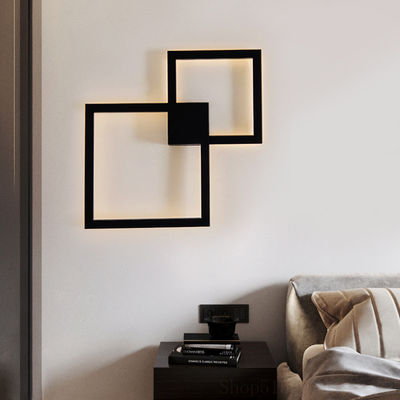 LED Geometric Wall Lamp Square Mounted Sconce Wall Lights （WH-OR-39)