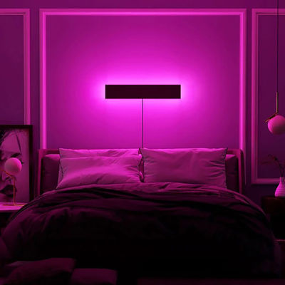 Living Room Remote Control Colorful Bedroom Bedside rgb wall light (WH-OR-52)