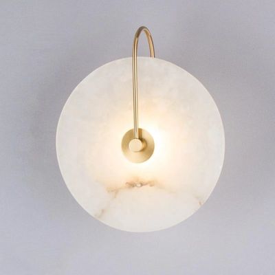 Modern Sconces Lamp Wall Lights Marble Lampshade LED Lighting marble wall light (WH-OR-57)