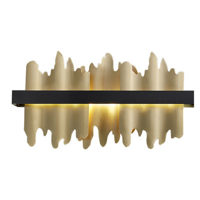 Modern led wall sconce light gold/black bedroom living room luxury wall light（WH-OR-67)