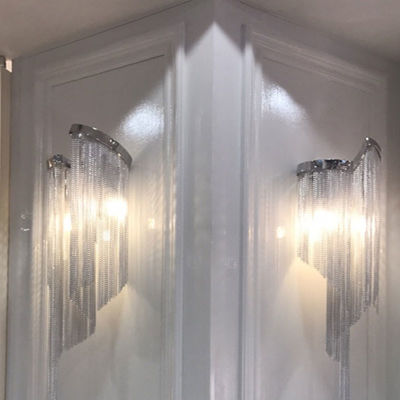 Italian Atlantis Luxury Chain Light Wall Lamps mirror light Stream sconce Wall Lights（WH-OR-68）