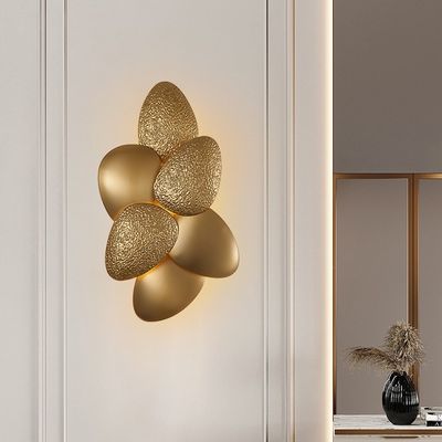 Creative Wall Lamp Designer Postmodern Background Bedroom Bedside Luxury Wall Light(WH-OR-76)