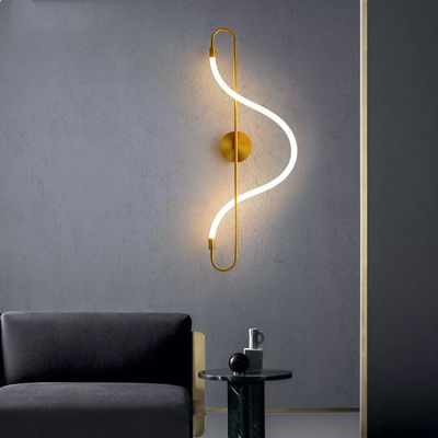 Modern Led Wall Lamp Bedroom Corridor Silicone led strip wall mount Bedside Wall Lamp(WH-OR-86)