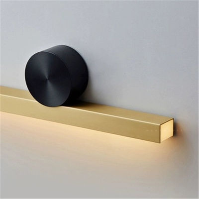 Gold Brass Led Wall Lamp Creative nordic minimalist wall lamp (WH-OR-104)