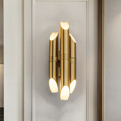 Nordic Luxury wall lamp Post-modern minimalist Living room Hotel golden wall lamp (WH-OR-123)