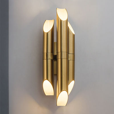Nordic Luxury wall lamp Post-modern minimalist Living room Hotel golden wall lamp (WH-OR-123)