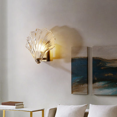 Creative Postmodern Golden Wall Lamp Living Room TV Aisle Background Light(WH-OR-124)