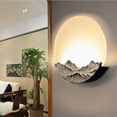 Chinese modern simple 5W LED wall light bedroom hotel led decorative wall light for bedroom(WH-OR-129)