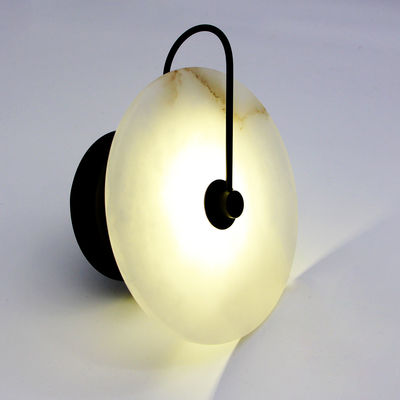 Modern Sconces Lamp Wall Lights Marble Lampshade LED natural stone lamp（WH-OR-132)