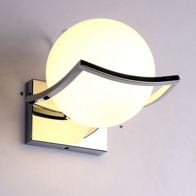 Unique Creative Metal Glass Ball Wall Lamp Led Wall Lights sconce lamp（WH-OR-136）