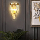 Modern Restaurant Crystal Wall Lamp Creative Art Loft Aisle Light Kitchen Bedroom crystal wall light (WH-OR-153)
