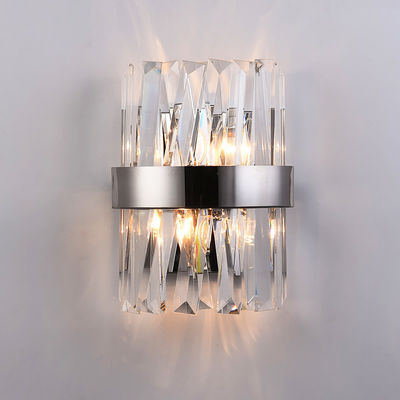 Modern Gold Crystal Wall Lamp Chrome Sconce Light Bedroom Living Room Dining Room Wall Light（WH-OR-158)