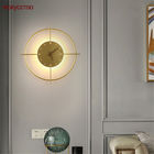 Nordic Designer Rudder Black Gold Led Wall Lamp For Living Room Bedroom Wall Clock Lamp(WH-OR-167)