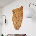Japanese Silk Cloth Wall Light Fixture For Bedroom Modern Nelson Saucer Wall Sconce (WH-OR-194)v