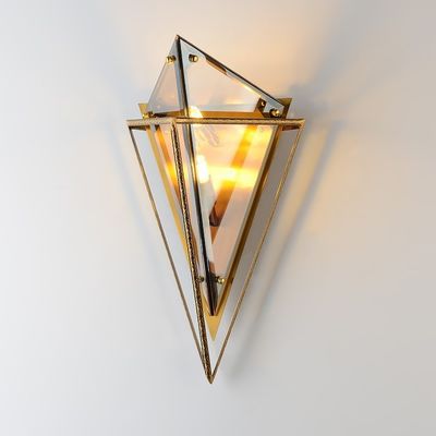 Geometric Wall Lamp Postmodern LED Corridor Aisle Creative Design Epic Wall Sconce (WH-OR-195)