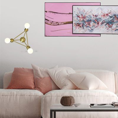 Personality Bedroom sitting room corridor Lina 03-Light Diamond Wall Sconce(WH-OR-210)