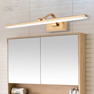 Bathroom Gold Waterproof LED Wall lamps Cabinet vanity Mirror lights(WH-MR-31)