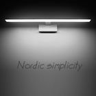 Nordic led bathroom lamp black&white mirror light acrylic cabinet wall lamp(WH-MR-08）