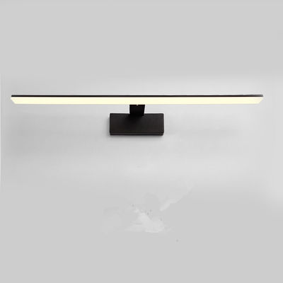 Nordic led bathroom lamp black&white mirror light acrylic cabinet wall lamp(WH-MR-08）